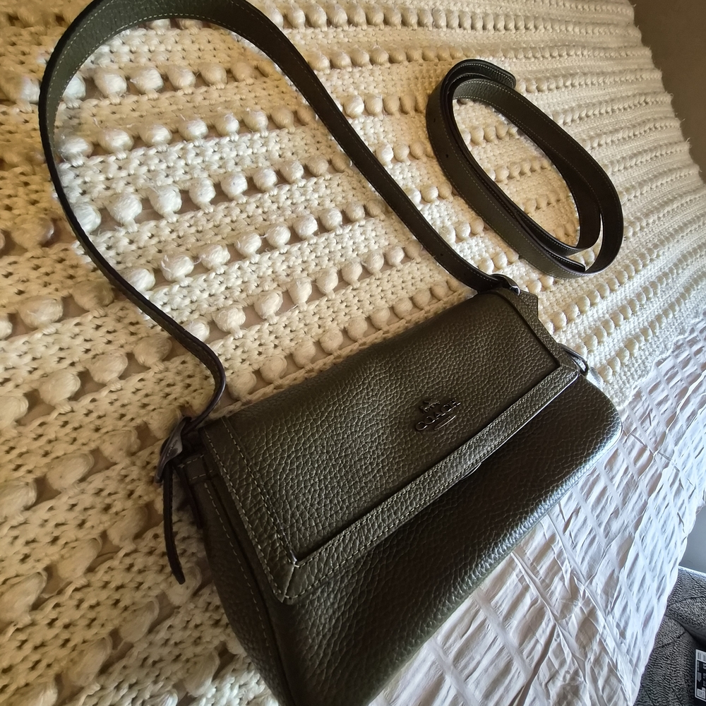 Coach Small Etta Olive/Gunmetal